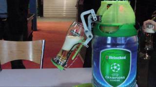 Heineken Beer Robot Middlesex Kinetica Official Video [upl. by Mallory]