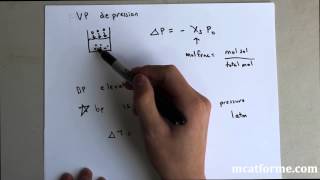 MCAT General Chemistry Lecture Colligative Properties [upl. by Okiruy]