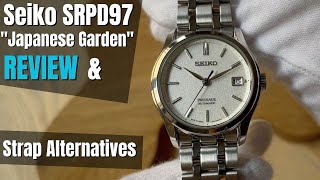 Seiko Presage SRPD97 quotJapanese Gardenquot Review amp Strap Alternatives [upl. by Dor]