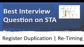 Best Static Timing Analysis QA Part 1 [upl. by Darleen876]