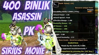 Knight Online  400 BİNLİK ASAS  SİRİUS  un En ELİT ROGUE  si  SİRİUS SATIRCI PK MOVİE [upl. by Morlee]