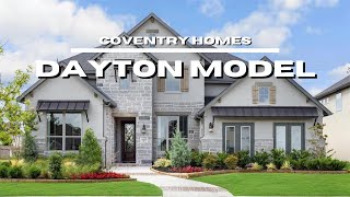 Coventry Homes  Edgestone At Legacy  Dayton Model  4250 sq ft  Frisco Texas [upl. by Eidnalem]