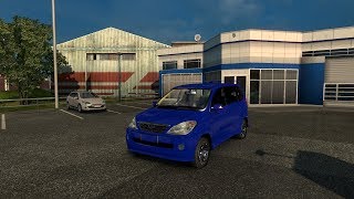 ETS2 Mod Toyota Old Avanza v10 Test on 130 [upl. by Miner]