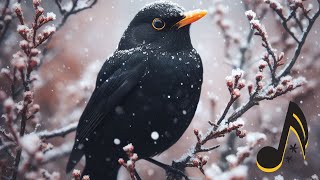 KARATAVUK SESİ KARABAKAL COMMON BLACKBİRD  TURDUS MERULA [upl. by Anyotal]