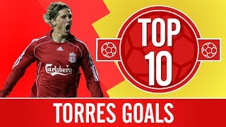 Top 10 Fernando Torres goals  El Ninos best Premier League strikes for Liverpool [upl. by Farika]