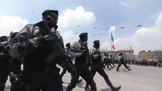 Desfile Militar Fuerza Especial de Reacción e Intervención de la GN  Imagen Noticias [upl. by Clapp]