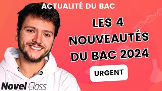 RÉFORME DU BAC 2024  Les 4 changements expliqués [upl. by Nile284]