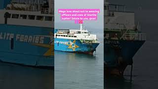 STARLITE JUPITERSTARLITE FERRIES AT BATANGAS PORT PH ladybelleadventures viralvideo shorts fun [upl. by Ail]