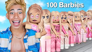 I DATED 50 BARBIES in 24 Hours [upl. by Lawrence]