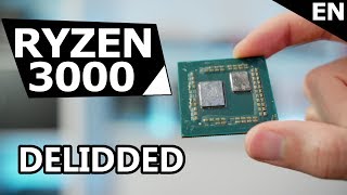 RYZEN 3000 Delidded  Overclocking Expectations and Temperature Scaling [upl. by Enelloc654]