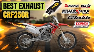 Honda CRF250R Exhaust Sound 🔥 YoshimuraFMFAkrapovicReviewModsUpgradeGPRPro CircuitRocket [upl. by Nahbois864]