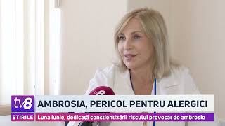 Luna iunie dedicată conștientizării riscului provocat de ambrosie [upl. by Garris]