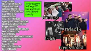 Top 20 Bisaya Rap Best Songs 2019  Daro Boyz RKteQ Nopetsallowed Midnasty [upl. by Brucie13]