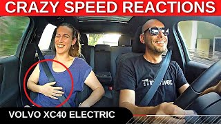 2021 Volvo XC40 P8 Recharge Twin Acceleration Reactions [upl. by Animas]