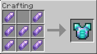 How to Craft AMETHYST Tools in Minecraft [upl. by Eednak]