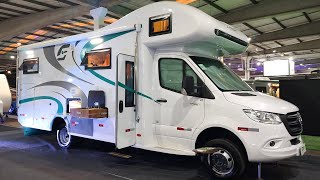 VENDESE GLOBE MOTORHOMES SEMI NOVO SPRINTER CHASSI CABINE 2024 CNH B DORMEM E VIAJAM 6 [upl. by Neehs]