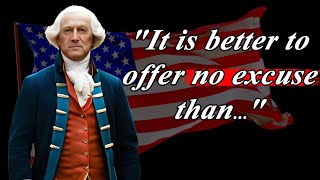 George Washingtons Quotes  Illuminating Leadership And Legacy [upl. by Avad]