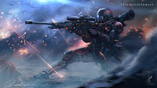 Badass Gun Drums WEAPONIZED  by Celldweller Position Music [upl. by Yemirej]