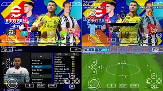 eFootball PES 2025 PPSSPP Chelito 19 Real Face Camera PS5 Best Graphics Latest Update [upl. by Garbers]