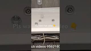 Jaquar Jacuzzi Bath Tub fitting shorts shortsfeed youtubeshorts jacuzzitub plumbing [upl. by Avlem851]