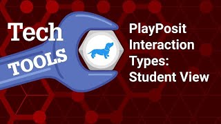 PlayPosit Interaction Types Student View [upl. by Lilahk376]