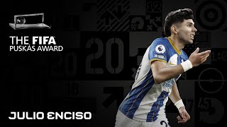 Julio Enciso  Brighton v Manchester City  FIFA Puskas Award 2023 Nominee [upl. by Friedland]