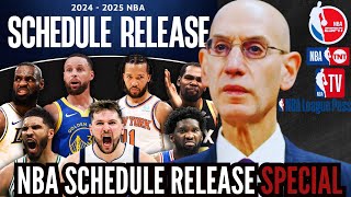 🚨NBA Schedule Release 202425 Season Special Show [upl. by Hultgren]