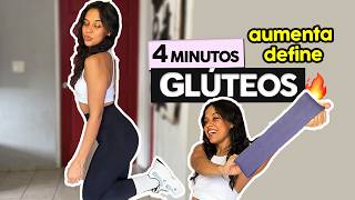 4 MINUTOS PARA GLÚTEOS TONIFICADOS [upl. by Ledeen769]