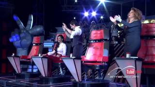 Erna Mirzoyan vs Meline GaloyanDomino  The Voice of Armenia – The Batles – Season 3 [upl. by Aerdnat]