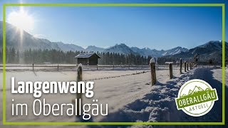 Fischen  Langenwang im Allgäu Winter  Oberallgäu Aktuell [upl. by Eellehs]