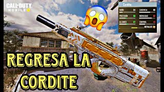 Call of Duty Mobile  Mi Clase para está Temporada  Cordite [upl. by Nairadal]