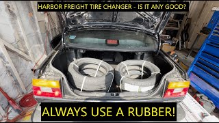 Mount and Balance Tires at home using Harbor Freight Tools [upl. by Fuhrman]