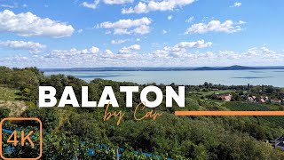 The Largest Lake in Central Europe Balaton  4K [upl. by Epuladaugairam]