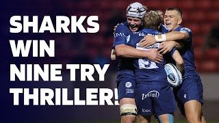 SHARKS come out on top in NINE TRY THRILLER [upl. by Salisbury]