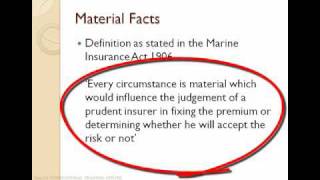 Utmost Good Faith and Insurable Interest  Principles of Insurance [upl. by Alyad]