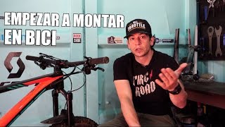 Como empezar a montar en bici Consejos Solo para PRINCIPIANTES [upl. by Hazelton473]