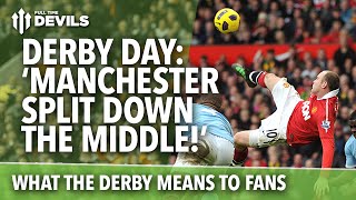 Derby Day Manchester Split Down The Middle  Fan Opinion [upl. by Akenet]