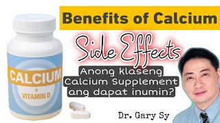 Calcium Facts Health Benefits amp Risks  Dr Gary Sy [upl. by Nalniuq]