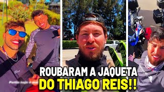 ROUBARAM A JAQUETA DO THIAGO REIS NO CHILE Muito triste isso [upl. by Ahsuat408]