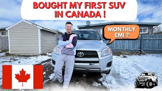 FINALLY PURCHASED AN SUV IN CANADA  SECOND CAR 🇨🇦 [upl. by Aimil]