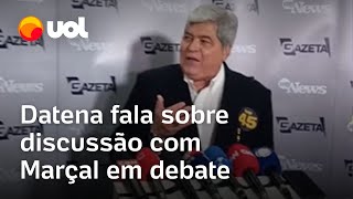 Datena fala de discussão com Marçal Ele ameaça a democracia moldou o debate em show de horror [upl. by Abbotsen]