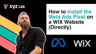 How to Install the Meta Ads Pixel on a WIX Website Directly [upl. by Ahsikit]