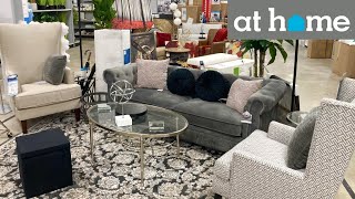 AT HOME FURNITURE SOFAS ARMCHAIRS COFFEE TABLES DECOR SHOP WITH ME SHOPPING STORE WALK THROUGH [upl. by Currey]