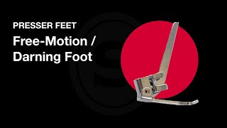 Singer FreeMotionDarning Presser Foot [upl. by Betteann611]