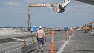 Construction of Brisbane’s New Runway – Pavements [upl. by Eolande]