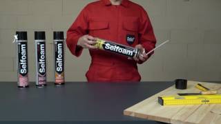 How to apply Selfoam Montage Foam [upl. by Liahus]