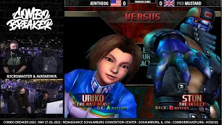 COMBO BREAKER 2022  Bloody Roar Extreme Tournament  Top 8 [upl. by Eiralih]