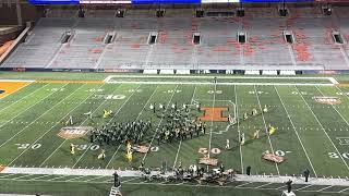 WVHS Marching Warriors  10262024  U of I Competition [upl. by Kenaz366]