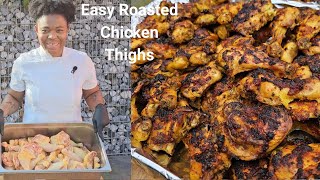 Easy Roasted Party Chicken Thighs This Will Be Your Best Well Marinated Roasted Chicken Thighs [upl. by Adnol320]