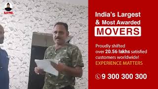 Agarwal Packers and Movers From Ahmedabad to Mumbai Client Review agarwalpackersandmoversreview [upl. by Zachar]